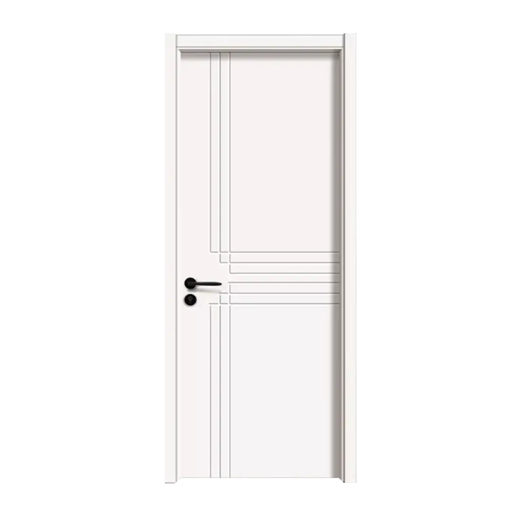 ZL-T91A Exterior Painted Antimoth Solid Wood Doors Zonle 3