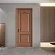Hot ZL-T01A Wood Water Proof Doors with Door Head Solid Wood，MDF Zonle Brand 3