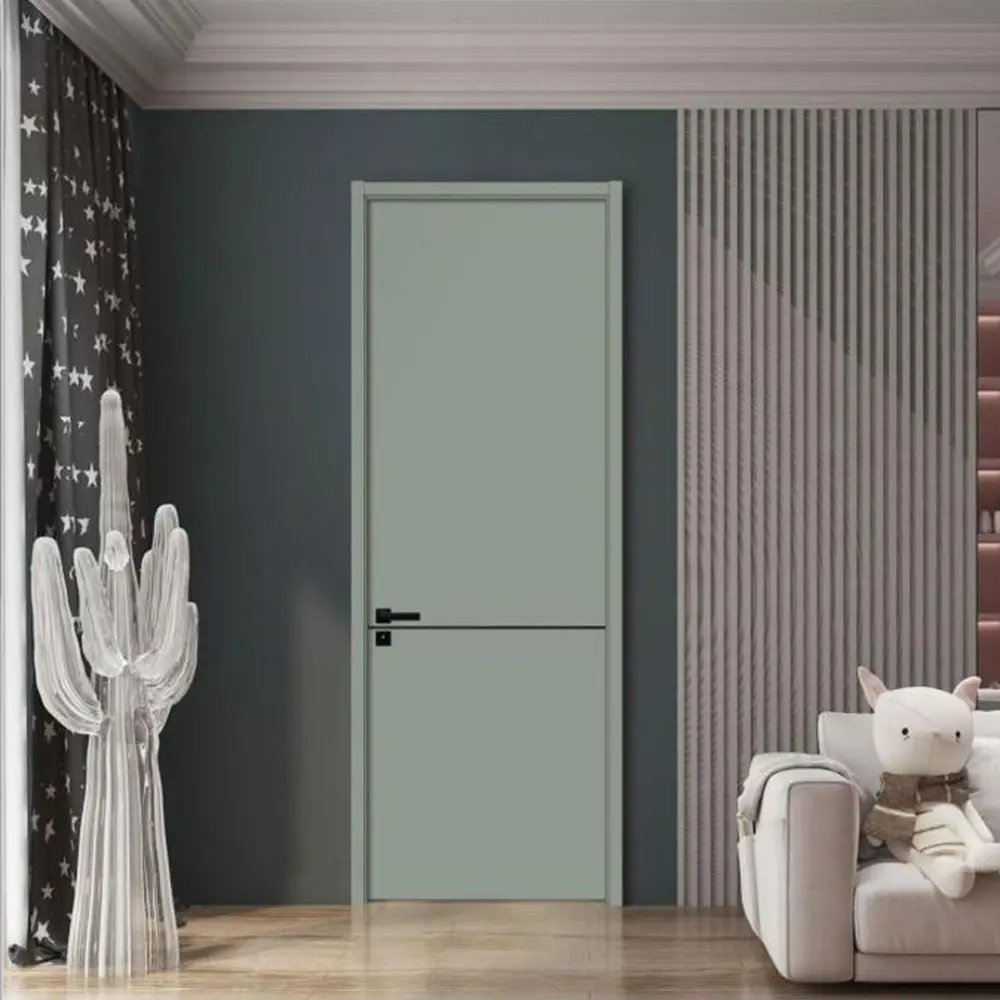 Swing Guangxi Customized Size and Color OEM Sound Control Water Proof Door with Door Head Zonle 3