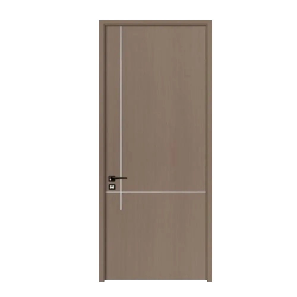 Zonle Brand Zonle Doors UPVC Solid Wood Doors Solid Wood Factory 4