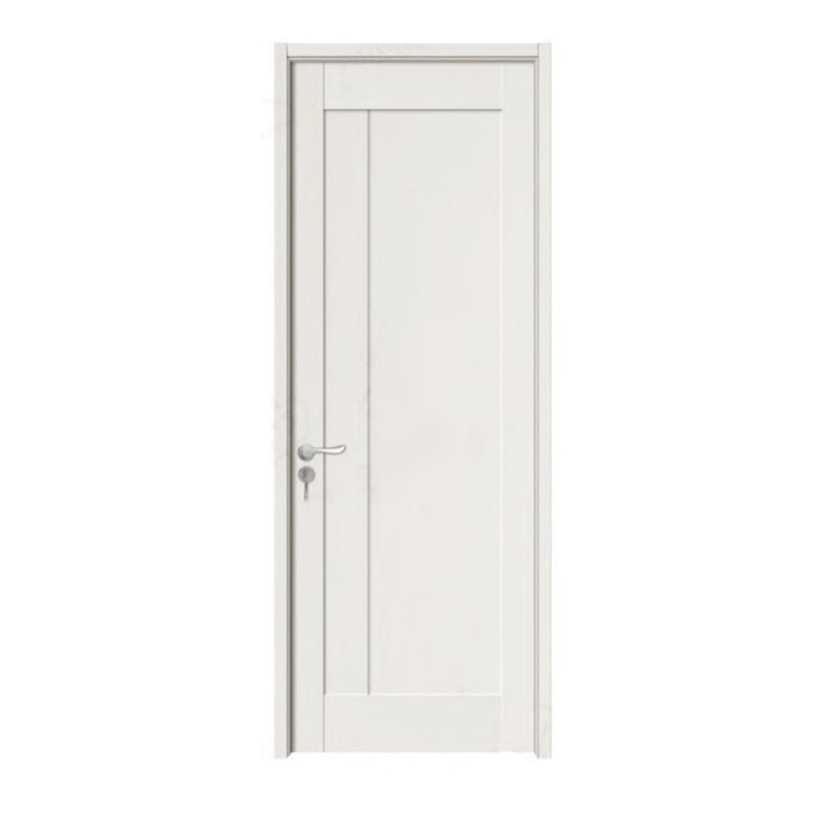 High Quality Cheap Price Room Prehung Modern Design Entry Teak Solid WPC PVC Interior Wood Door 3