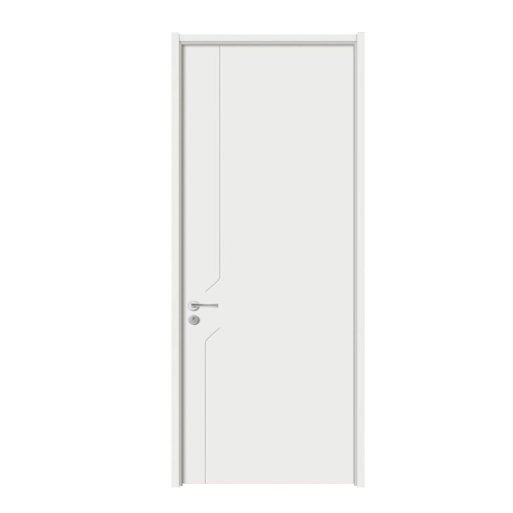 Exterior Flush Hotel Door Wooden Bedroom MDF Composite Internal Room