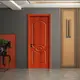 Solid Wood/MDF/HDF/Plywood/Composite Door 8864 China Zonle Brand Wood Door Construction Factory 3