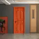 Front Door WCD15 Painted Wood Grain Composite Doors Zonle Doors Solid Wood/MDF/HDF/Plywood/Com... 3