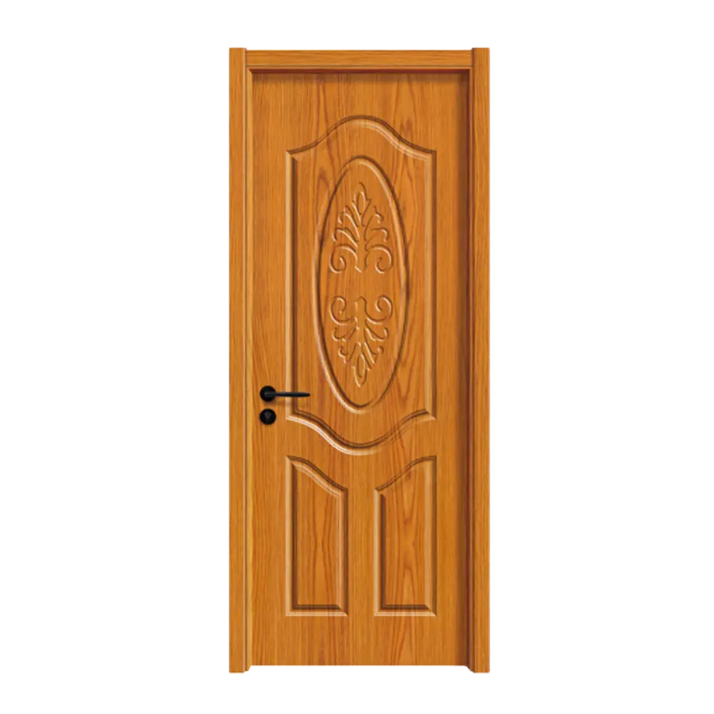 Custom Paint-free/Painting Melamine MDF Interior Wooden Doors for Entry Entrance Door Zonle 2