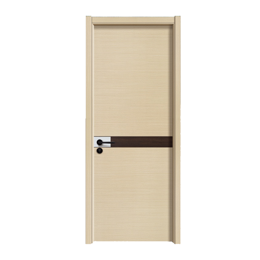 Latest Design Interior Solid Wooden Plywood Door Wooden Single Door