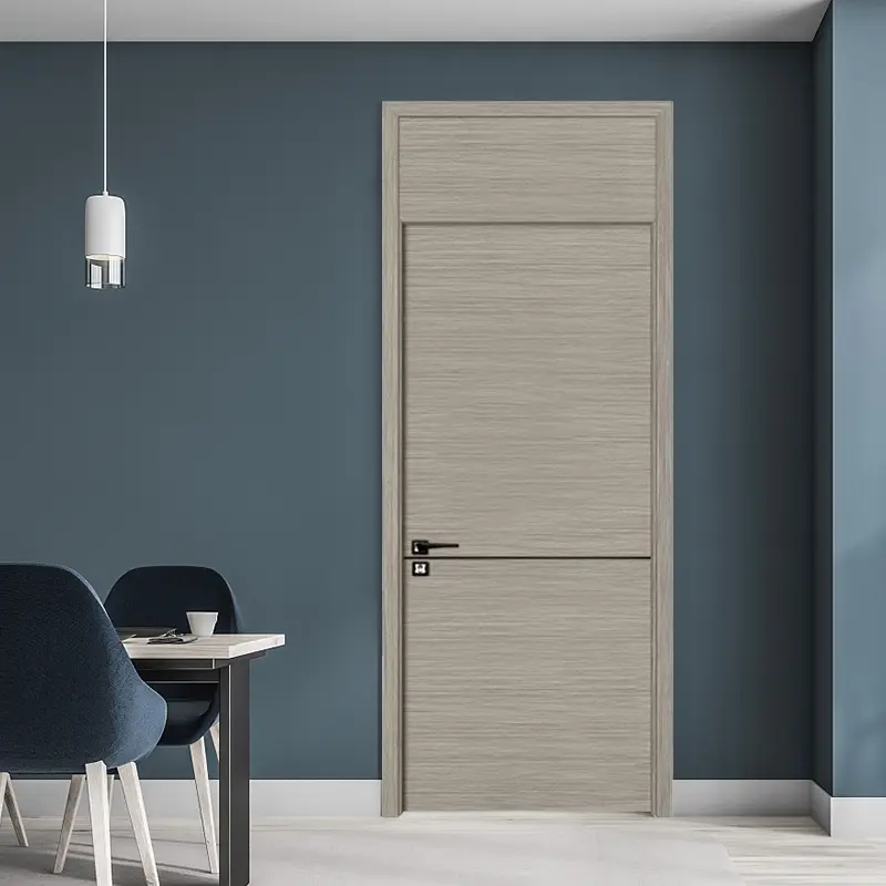 Quality Zonle Brand Casement Wooden Doors Export WPC/Solid Wood/Hollow Core 3
