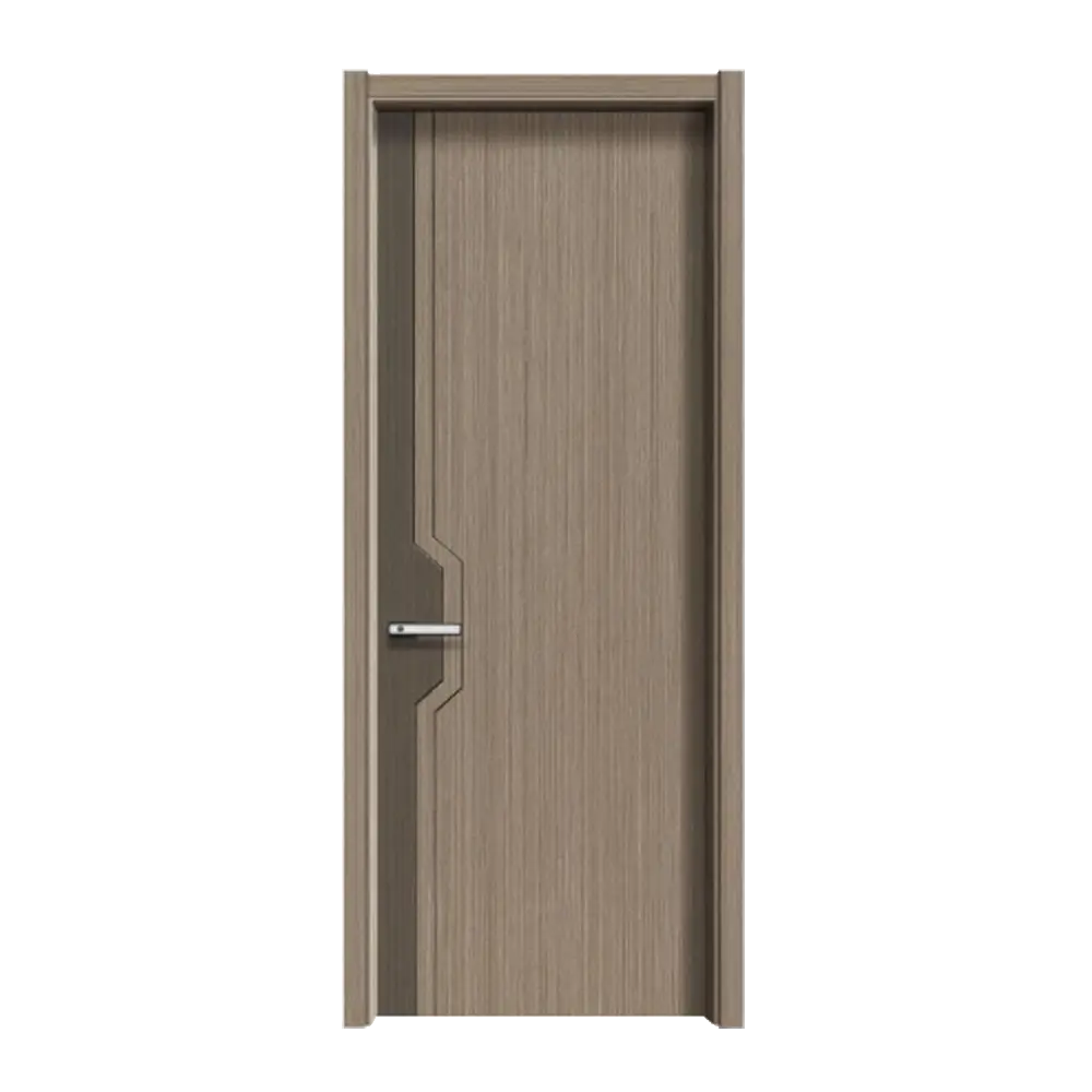 Hot Paint-free/Painting Sichuan External Style Solid Wood Doors ZL-S002 China Brand 2