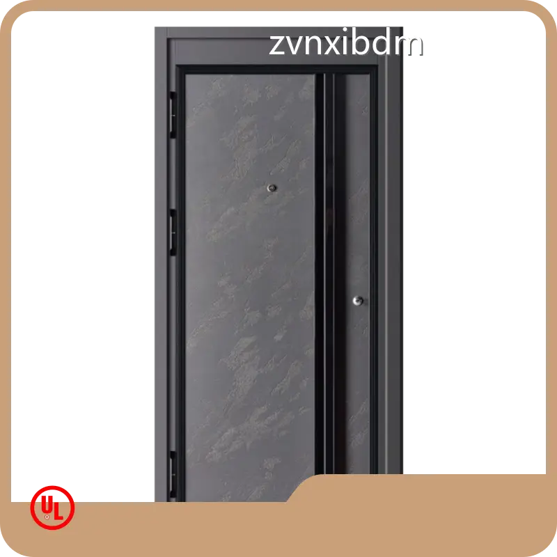ZLMD-0011 Commercial Metal Door with Lock Swing Exterior Company 1