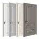 Zonle Antifouling Solid Wood Doors with Knobs 2