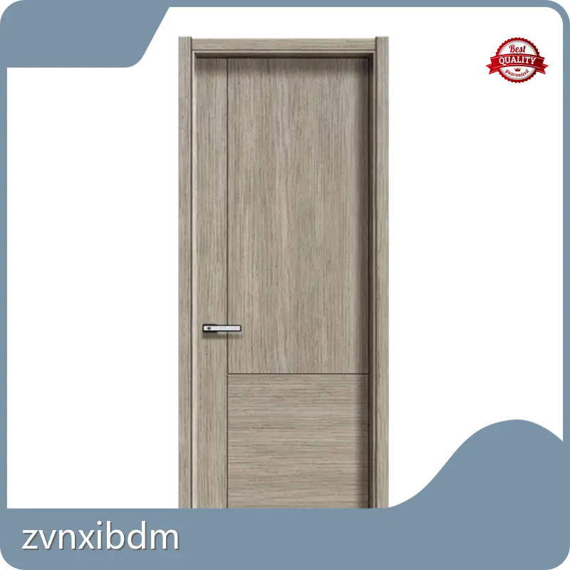 Brand China Chinese Solid Wood Glass Door Paint-free/Painting Factory 1