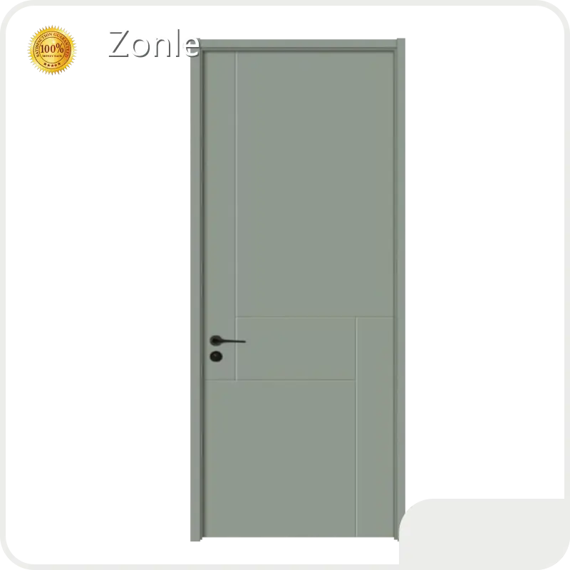 Swing Wpc Unequal Doors Factories ZL010 Zonle Doors Zonle Company 1