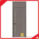 Zonle Paint-free/Painting China Sun Protection Wpc Indoor Doors 1