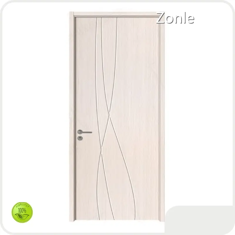 Wooden Black Door Supplier Guangxi ZL-W09 Swing Zonle Brand Company 1