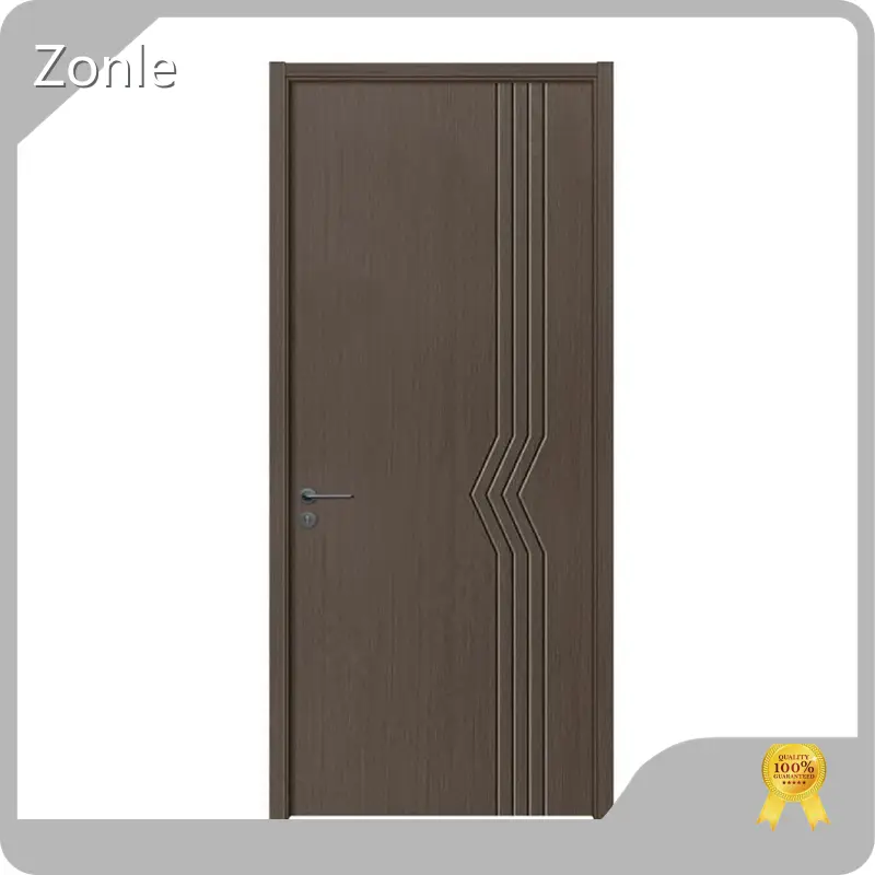 Swing Painted Wpc Luxury Door Guangxi Interior Door Zonle Brand 1