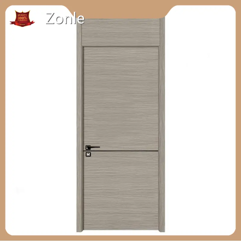 Quality Zonle Brand Casement Wooden Doors Export WPC/Solid Wood/Hollow Core 1