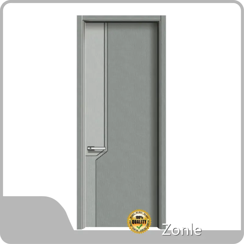 Guangdong 3 Panel Wpc Door China Front Door Paint-free/Painting Zonle Brand 1