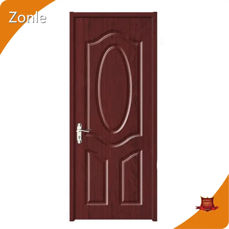 Zonle Brand Paint-free/Painting Wpc Barn Doors Factories WPC/Solid Wood/Hollow Core Factory 1