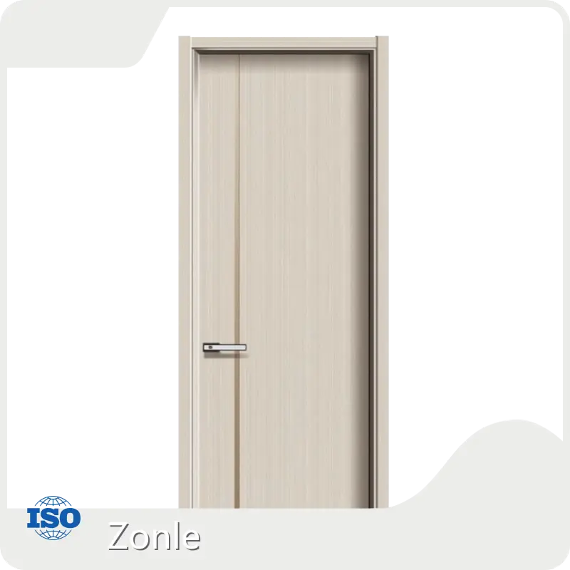 Zonle Brand Swing Water Proof Wooden Doors Paint-free/Painting Factory 1