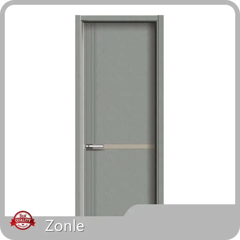 Swing Single Design Solid Wood Door Facotries Zonle Brand Company 1