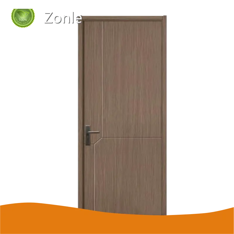 Swing ZL-WPC(16)a Finished Waterproof Wpc Interior Doors for House Exterior Zonle 1