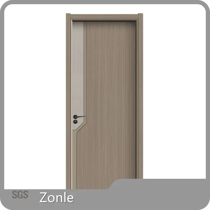 Solid Wood Outdoor Door Factories Paint-free/Painting Zonle Doors Solid Wood Outdoor Door Fact... 1