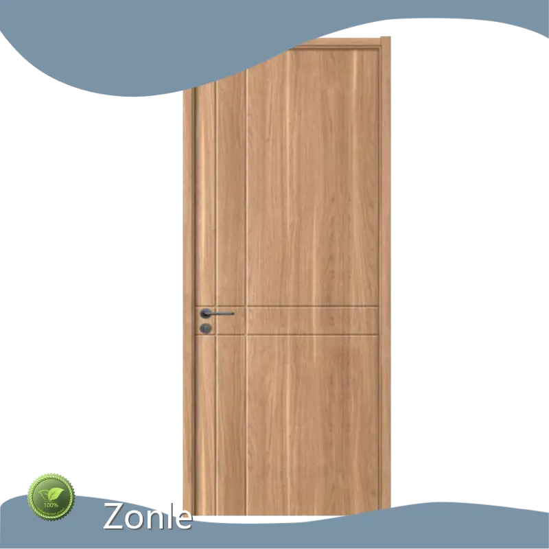 Hot Outer Balcony Wpc Doors with Hardware AL-WPC(25)a Zonle Brand 1