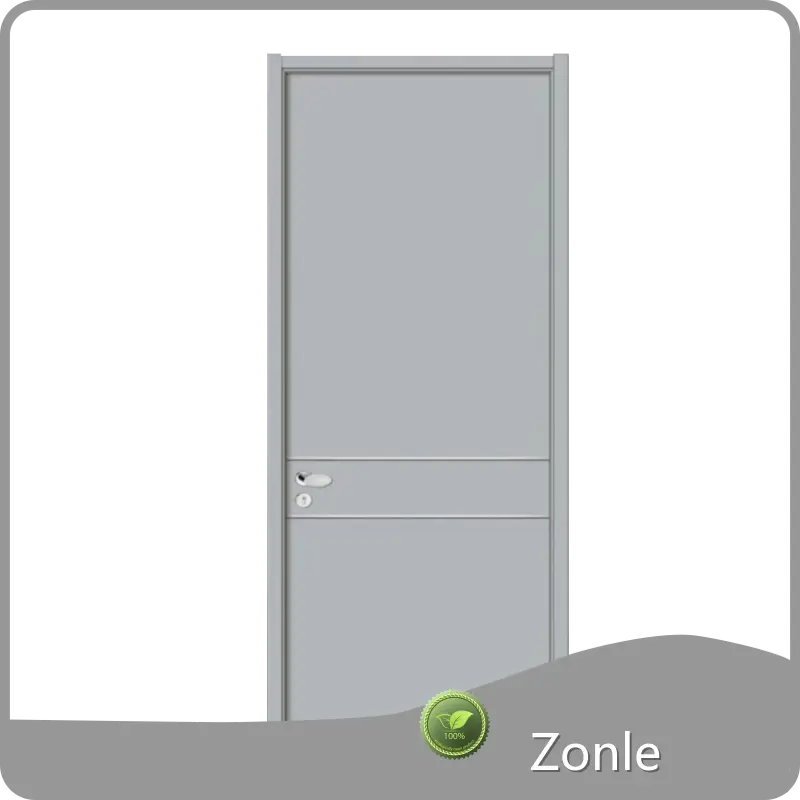 Hot ZL-WPKQ08 Children's Room Solid Wood Doors for Agent Solid Wood Finished Zonle Brand 1