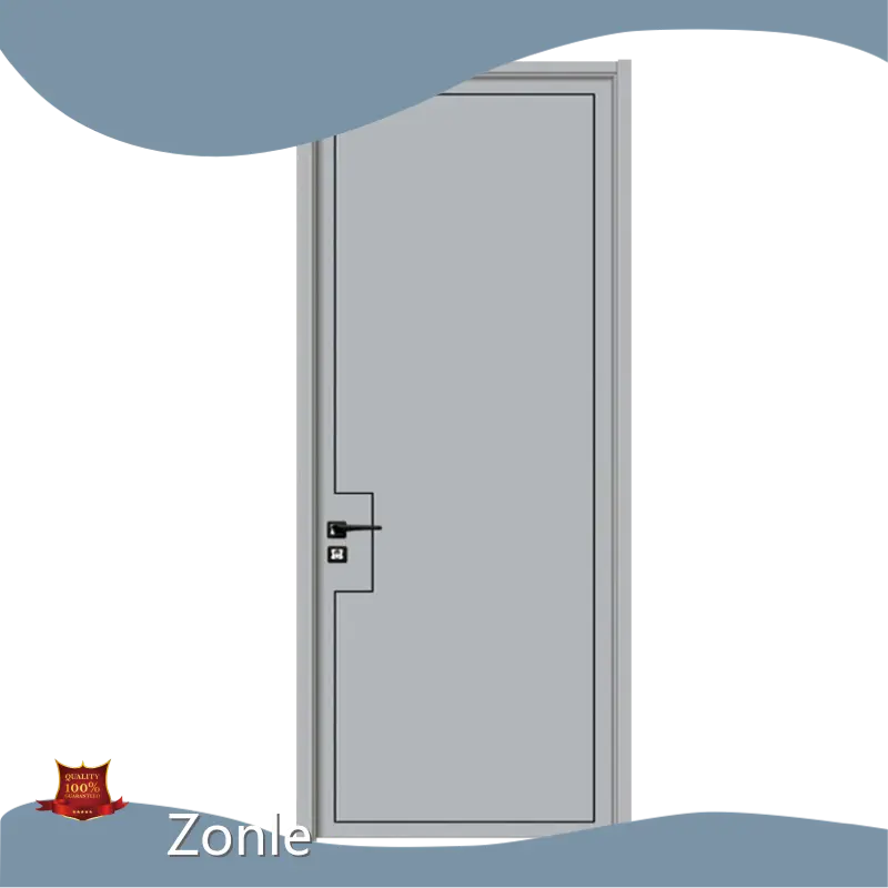MDF Swing Exterior ZL-WPKQ24（a） Steel Water Proof Door Design Zonle 1