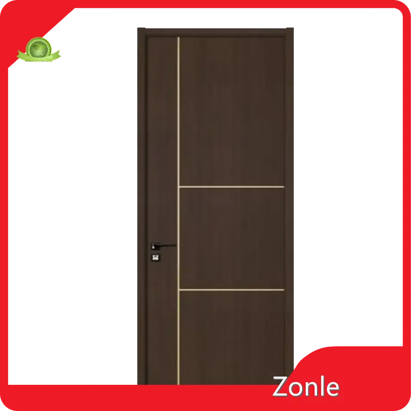 Quality Zonle Brand Swing Guangxi Classroom Solid Wood Doors 1