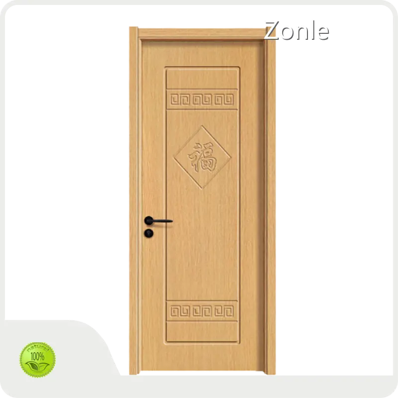 Zonle Black Solid Wood Doors Dwg - Finished 1