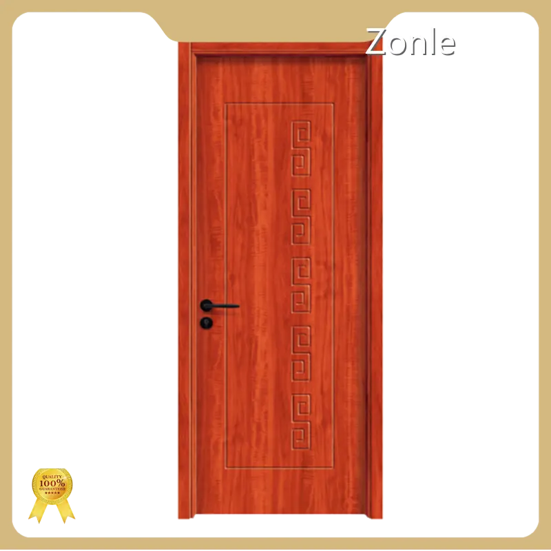 Guangdong Villa Solid Wood Door Exterior Zonle Doors Finished Warranty Zonle 1