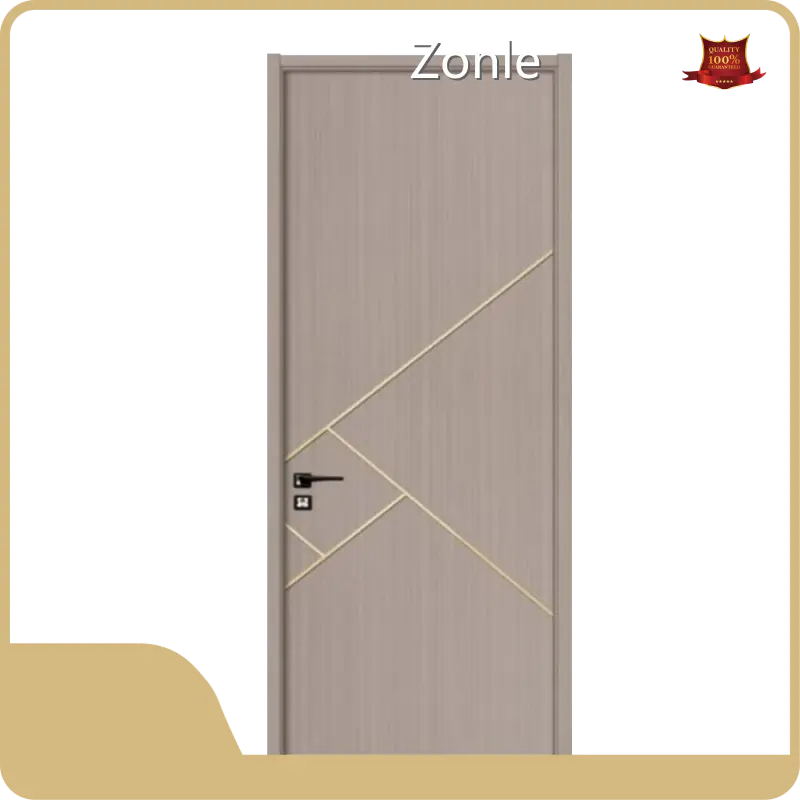 China ZL-WPWQ17 Solid Wood Finished Norway Solid Wood Doors Zonle 1