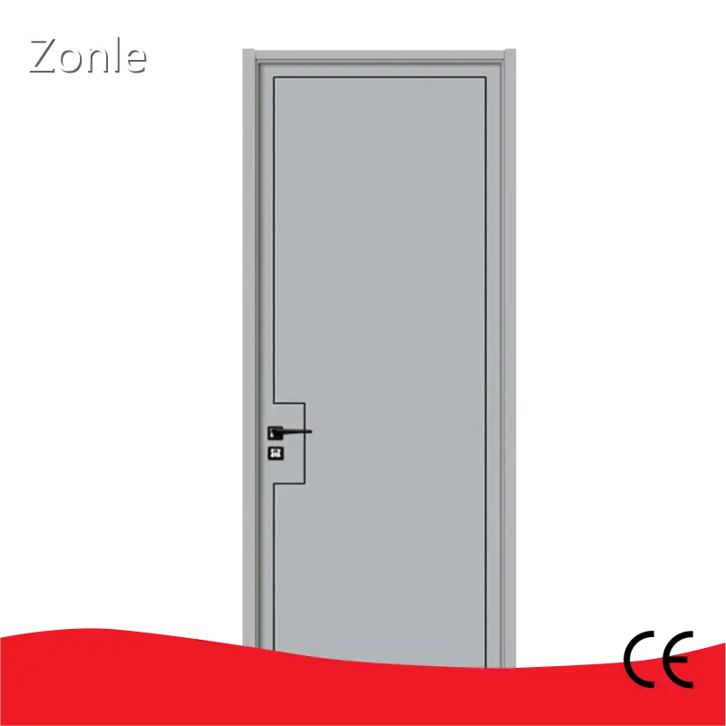 Guangxi Wpc Water Proof Door with Side Post Zonle Brand Company 1