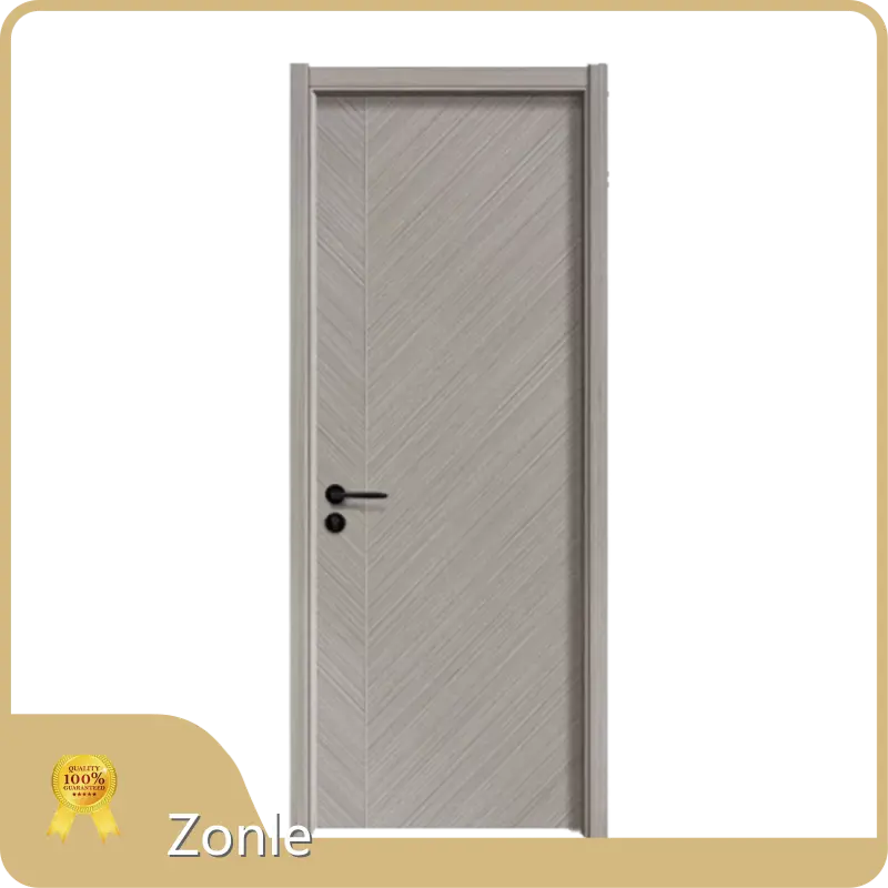 मोथप्रूफ डब्ल्यूपीसी दरवाजे फैकोट्री ZL-T59A सॉलिड वुड/एमडीएफ/एचडीएफ/प्लाईवुड/कम्पोजिट डोर स्विंग वारंटी Z 1