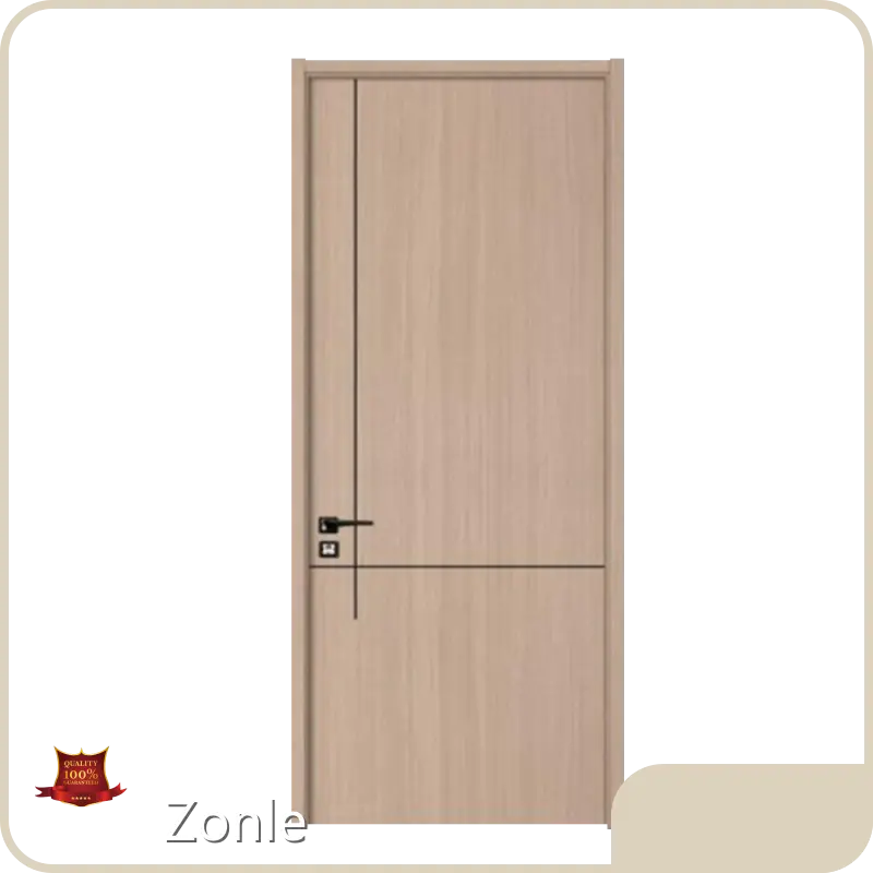 Outer ZL-WPWQ11 Zonle Brand Soundless Solid Wood Door Price 1