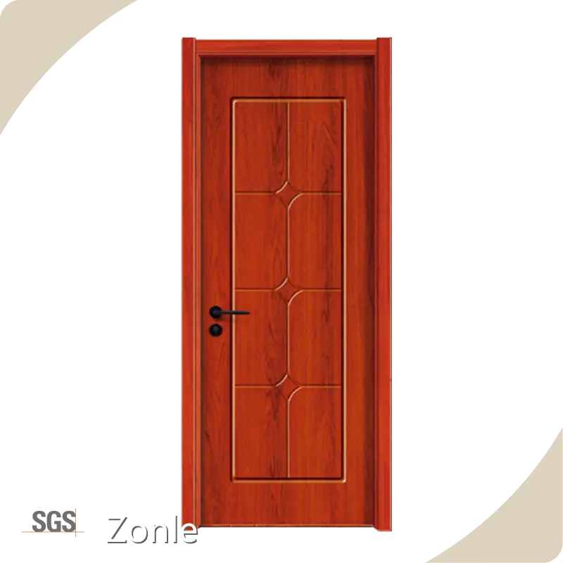 ZL-T91A Exterior Painted Antimoth Solid Wood Doors Zonle 1