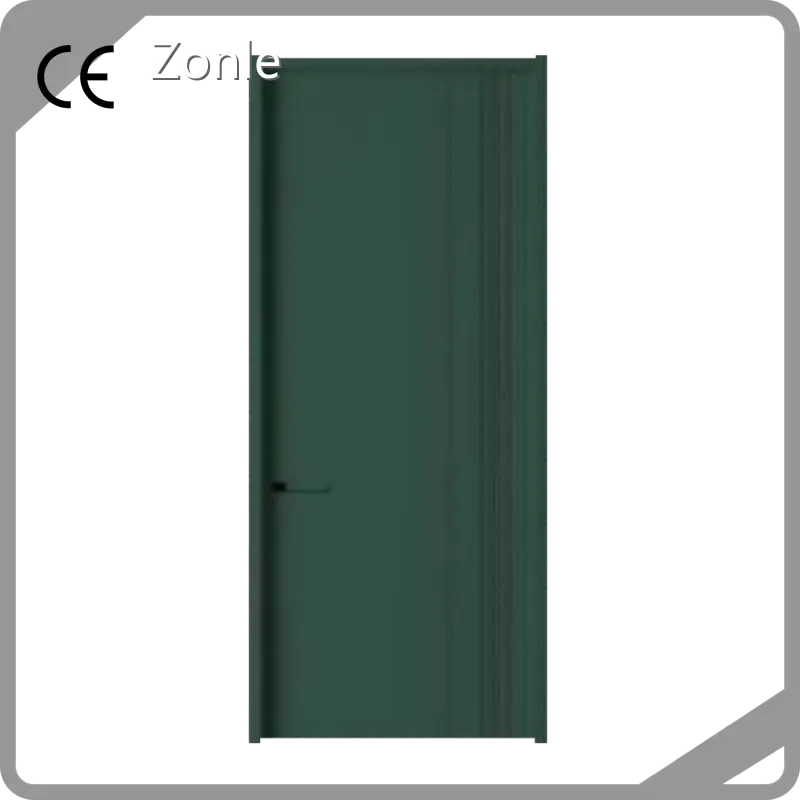Zonle Brand Swing Solid Wood Cheap Door Manufacturers ZL-HLXK(1)a Factory 1