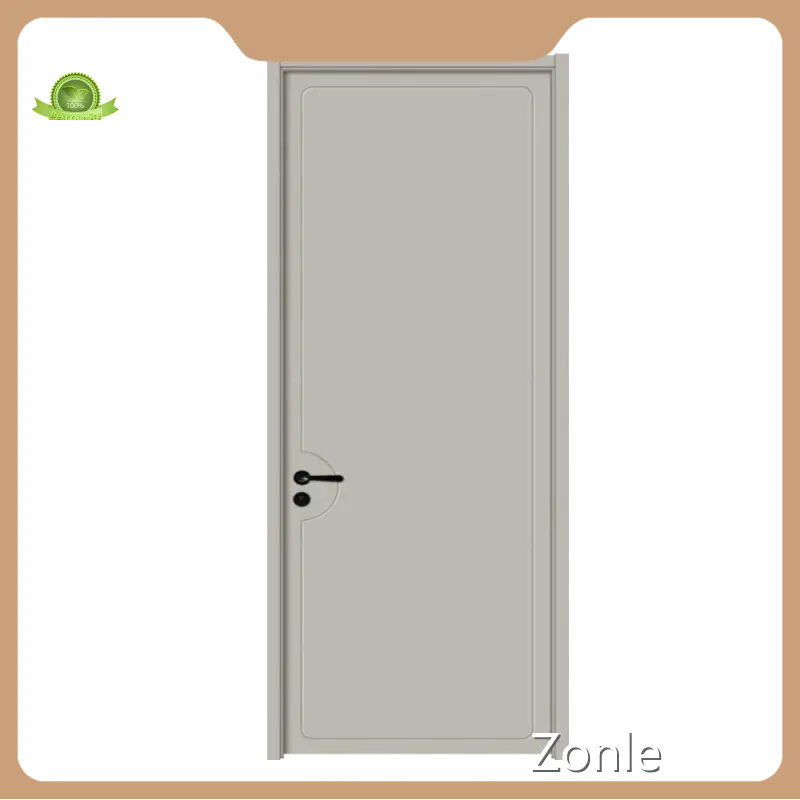 Quality Zonle Brand Solid Wood ZL-WPKQ04（a） Cost of Teak Wood Door 1