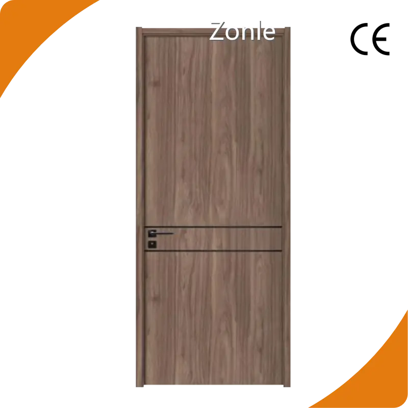 ZL-WPC(11)A Zonle Doors Zonle Brand Chinese Wpc Water Proof Door Factory 1
