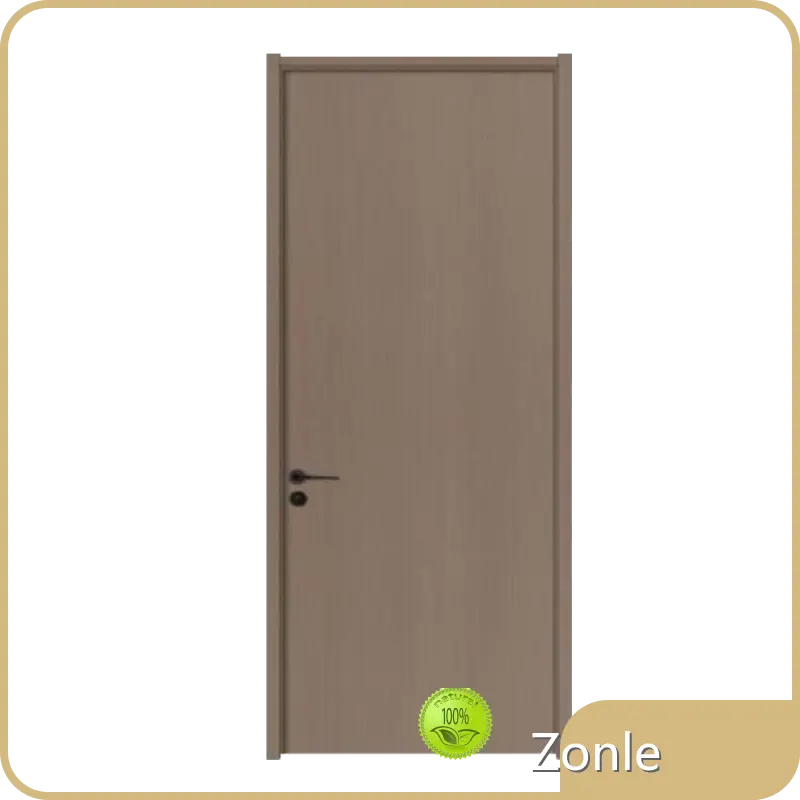 Outer China Solid Wood Zonle Doors Zonle Brand Bathroom Solid Wood Doors Wholesaler Supplier 1