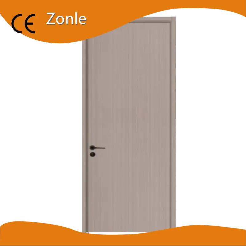 Swing Zonle Doors Zonle Brand Painted Low Price Solid Wood Doors 1