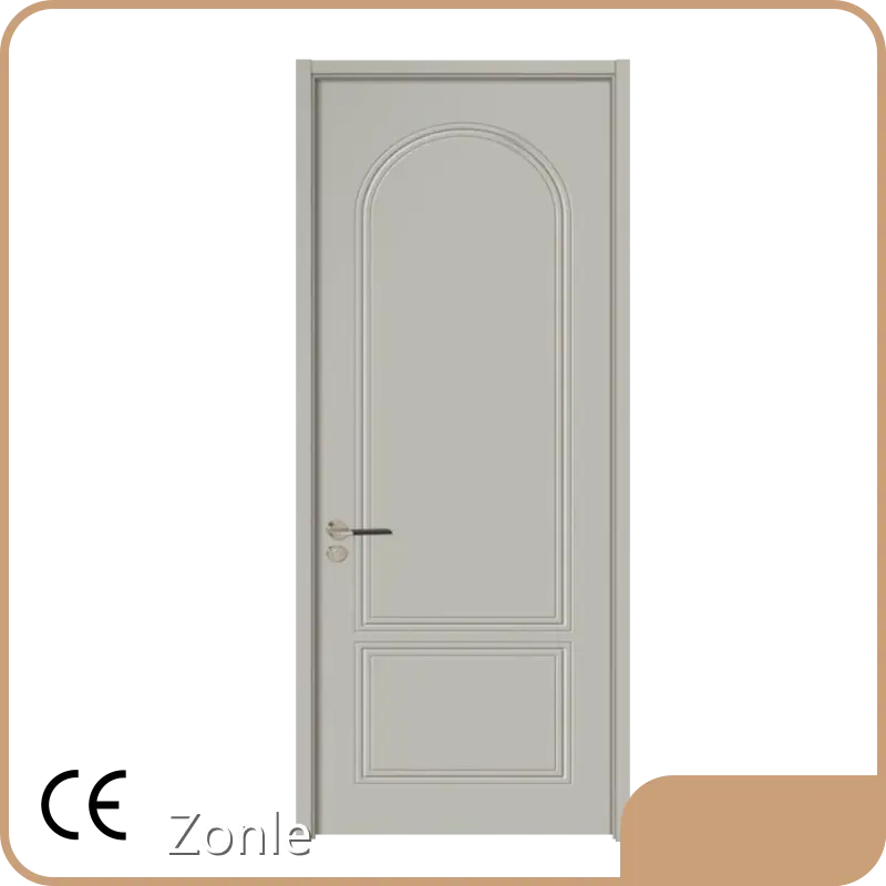 Heat Transfer Solid Wood Doors Zonle Doors Finished 1