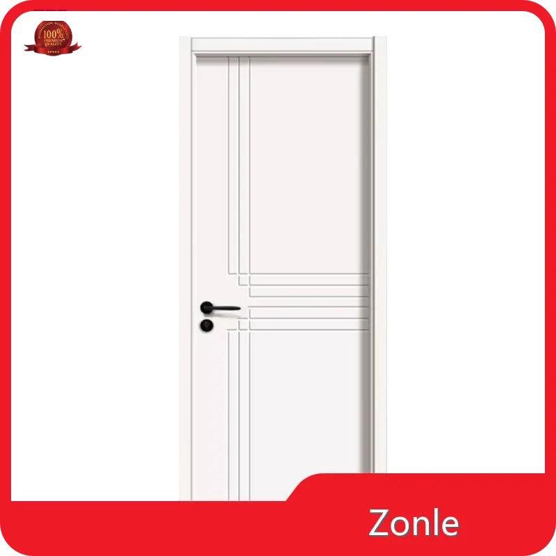 ZL-T89A गुआंग्शी रसोई के लिए खिड़की के साथ ठोस लकड़ी के दरवाजे 1