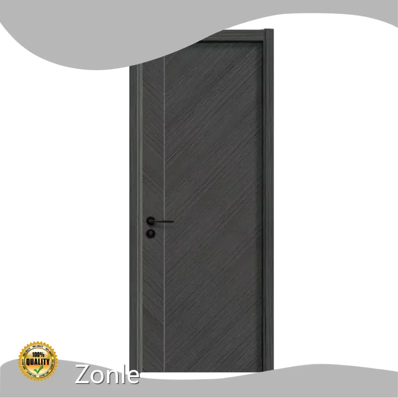 Guangxi Paint-free/Painting Light Wood Door Swing Zonle Company 1
