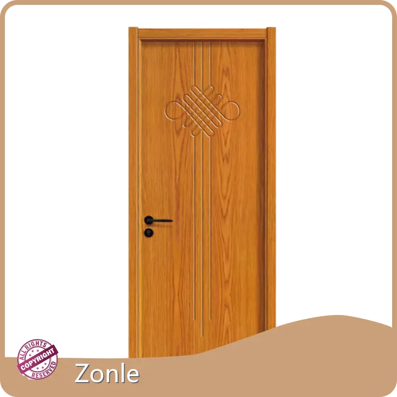 Zonle Brand Zonle Doors Finished Solid Wood One and Half Doorwholesaler Solid Wood Supplier 1