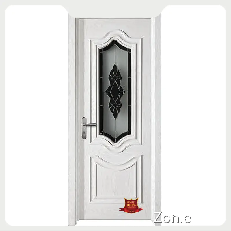 Front Door Paint-free/Painting WDS-01 Zonle Brand Frameless Wood Door Detail 1
