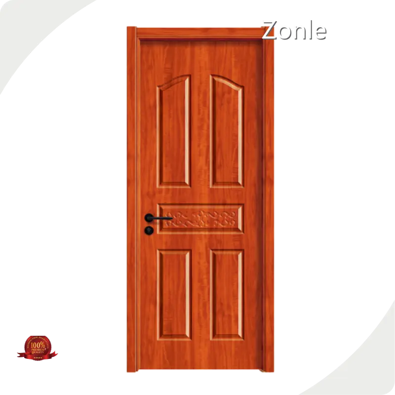 Front Door WCD15 Painted Wood Grain Composite Doors Zonle Doors Solid Wood/MDF/HDF/Plywood/Com... 1