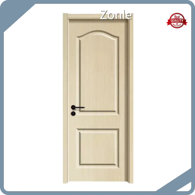 Solid Wood/MDF/HDF/Plywood/Composite Door Entrance Door Zonle Brand High-end Exterior Wooden D... 1