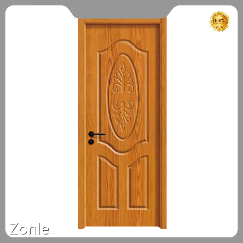 Custom Paint-free/Painting Melamine MDF Interior Wooden Doors for Entry Entrance Door Zonle 1